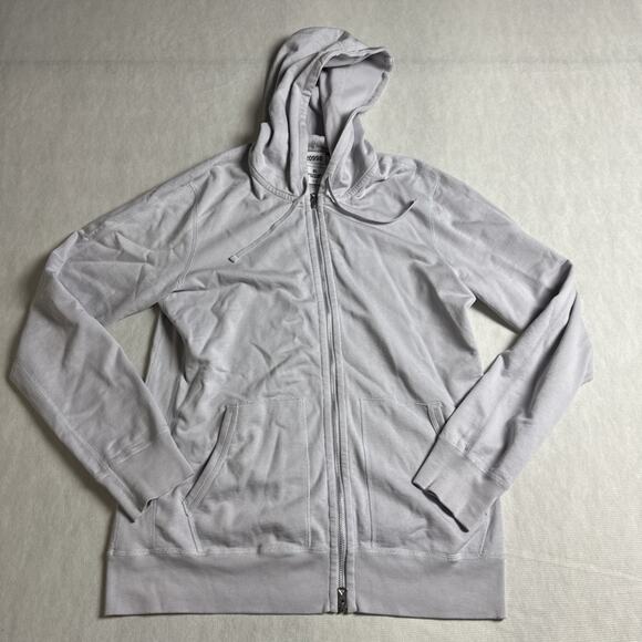 Reigning Champ Men's Size Large Gray Cotton Full Zip Hooded Jacket - Picture 1 of 10